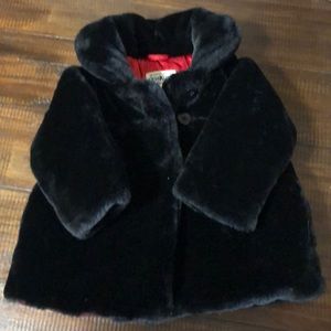 OshKosh Kids Girls Black Coat